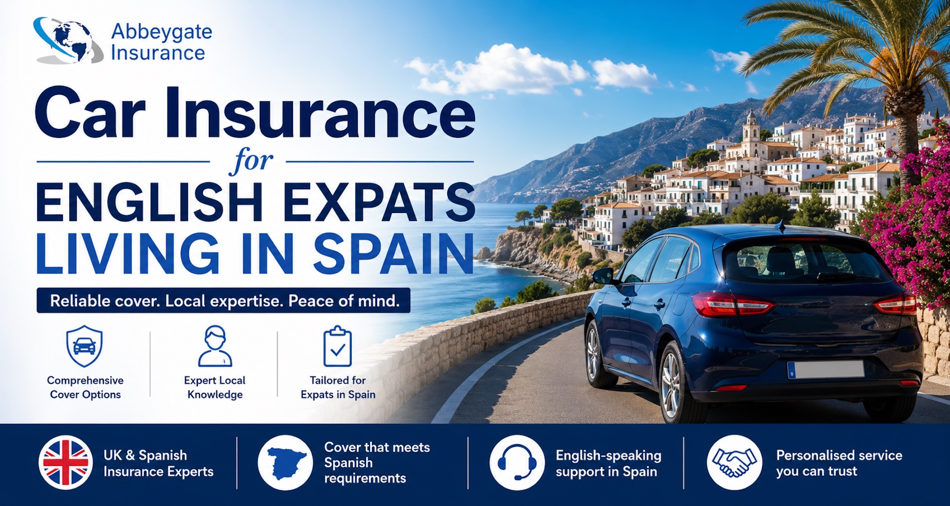 Seguro de coche para expatriados ingleses que viven en España (Tu guía para 2026)